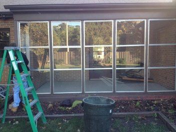 Before window Pane - Twin Cities, MN - Rick's Roofing Before window Pane - Twin Cities, MN - Rick's Roofing