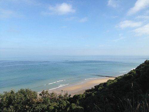 North Sea view from Cromer Cliff Tops