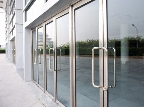 Aluminium door