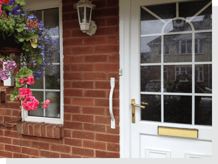 Rail by Front Door