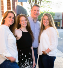 Rich Arrington and family