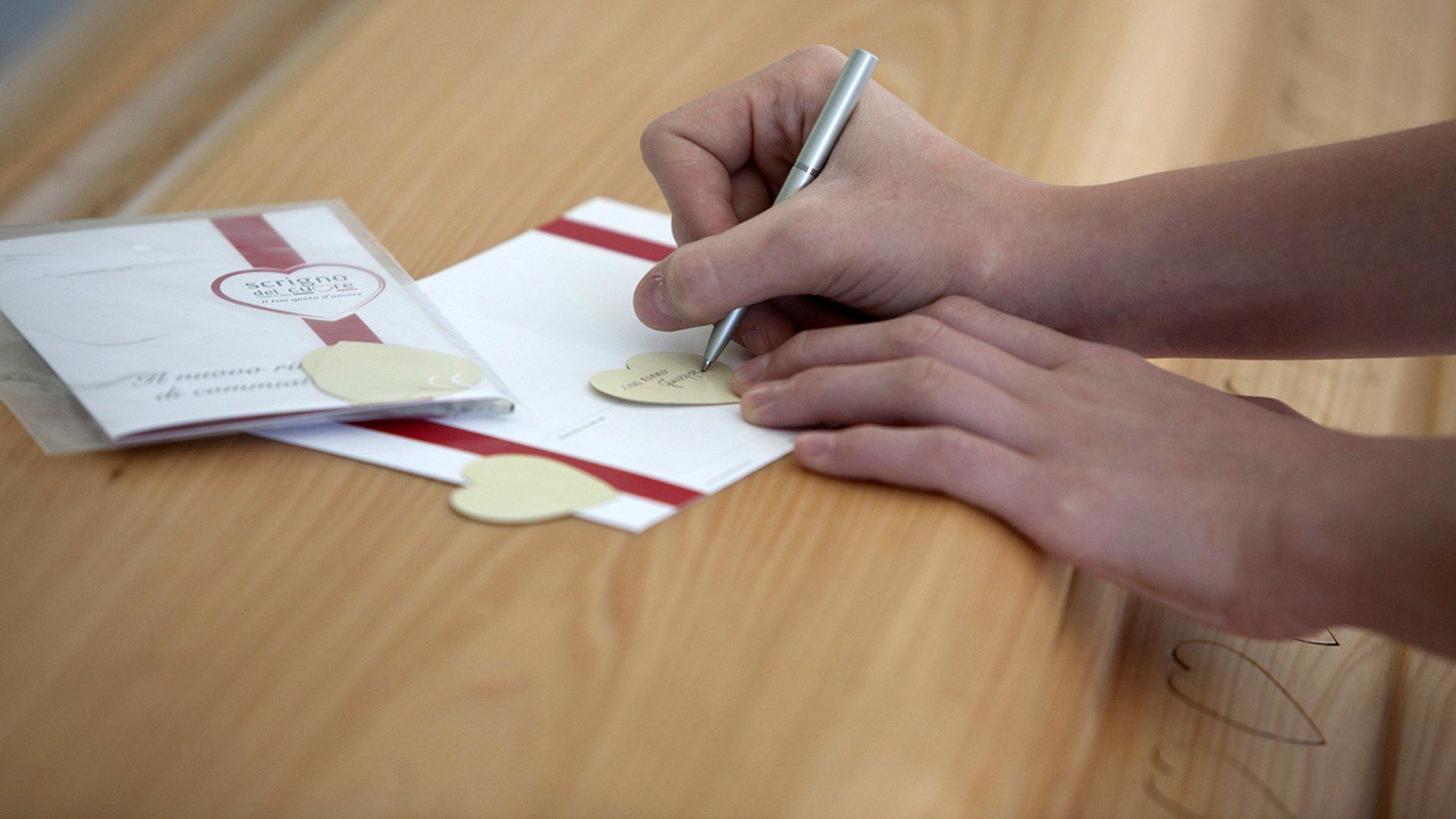 Scrittura messaggio