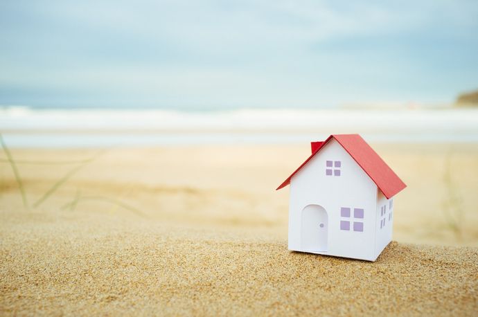 play house on beach