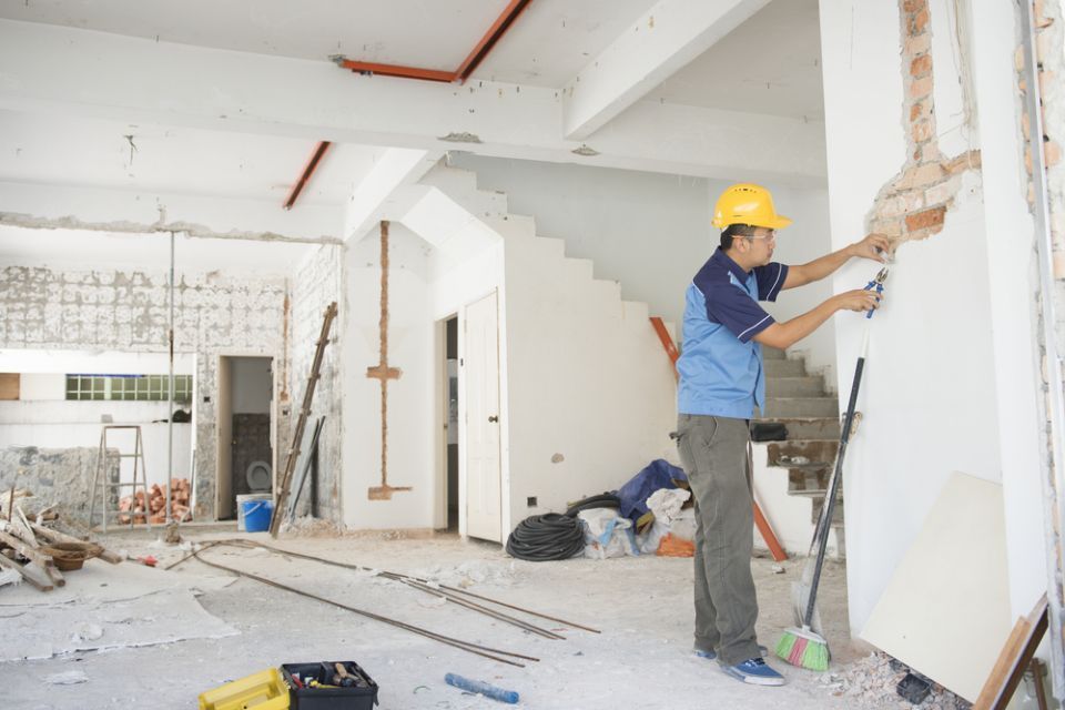 ristrutturazione di una casa