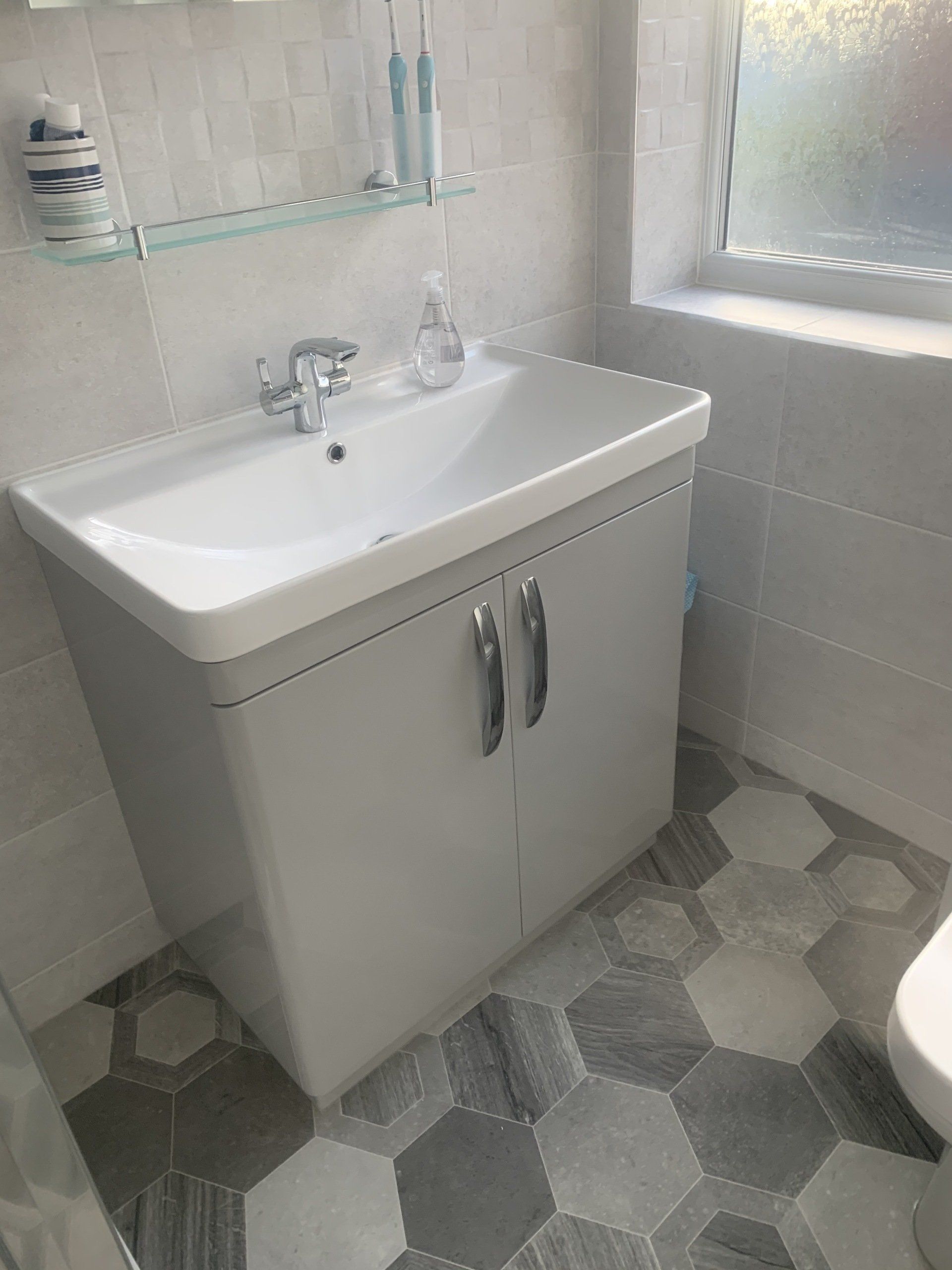 modern bathroom design work
