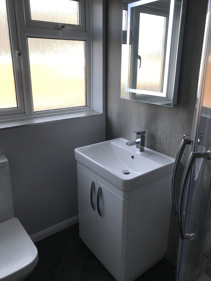 modern bathroom renovation
