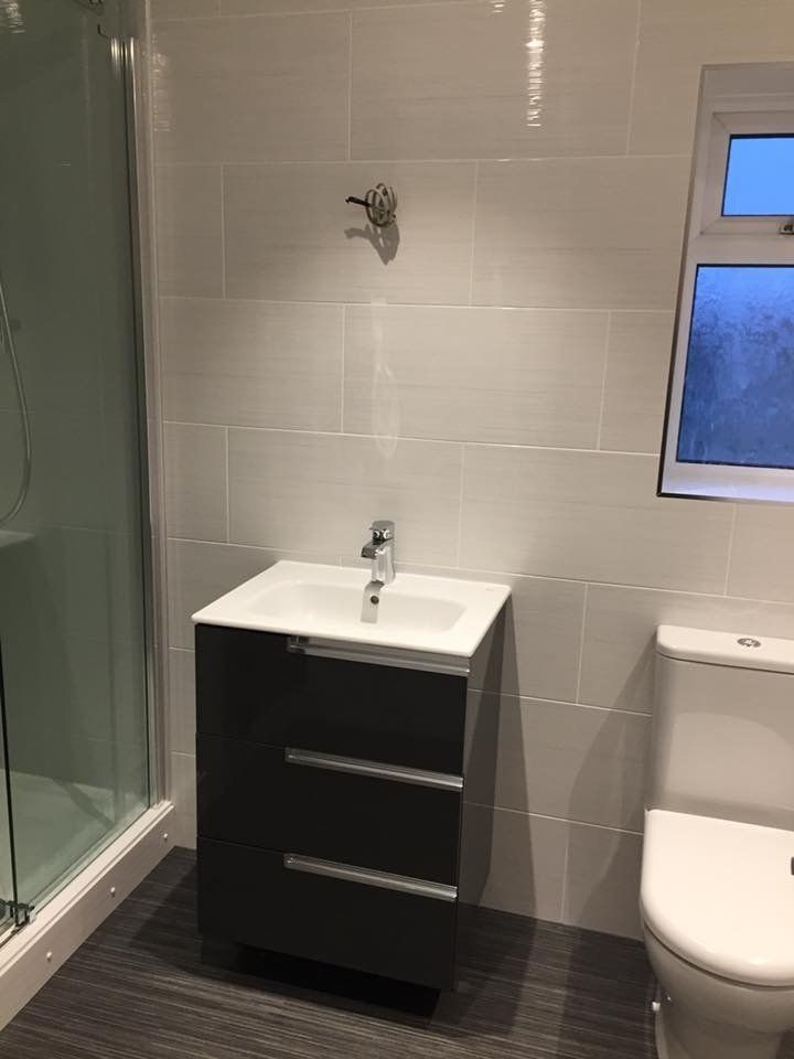 modern bathroom design work