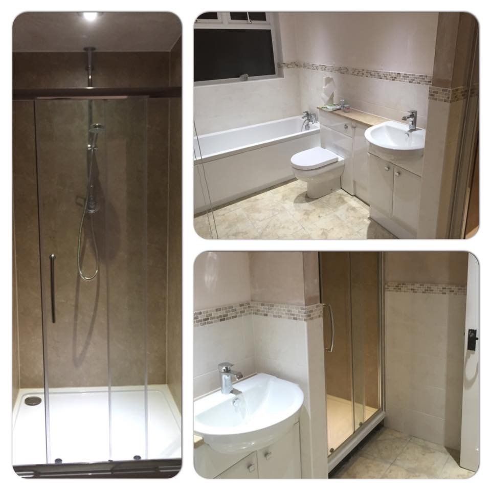 modern bathroom design work
