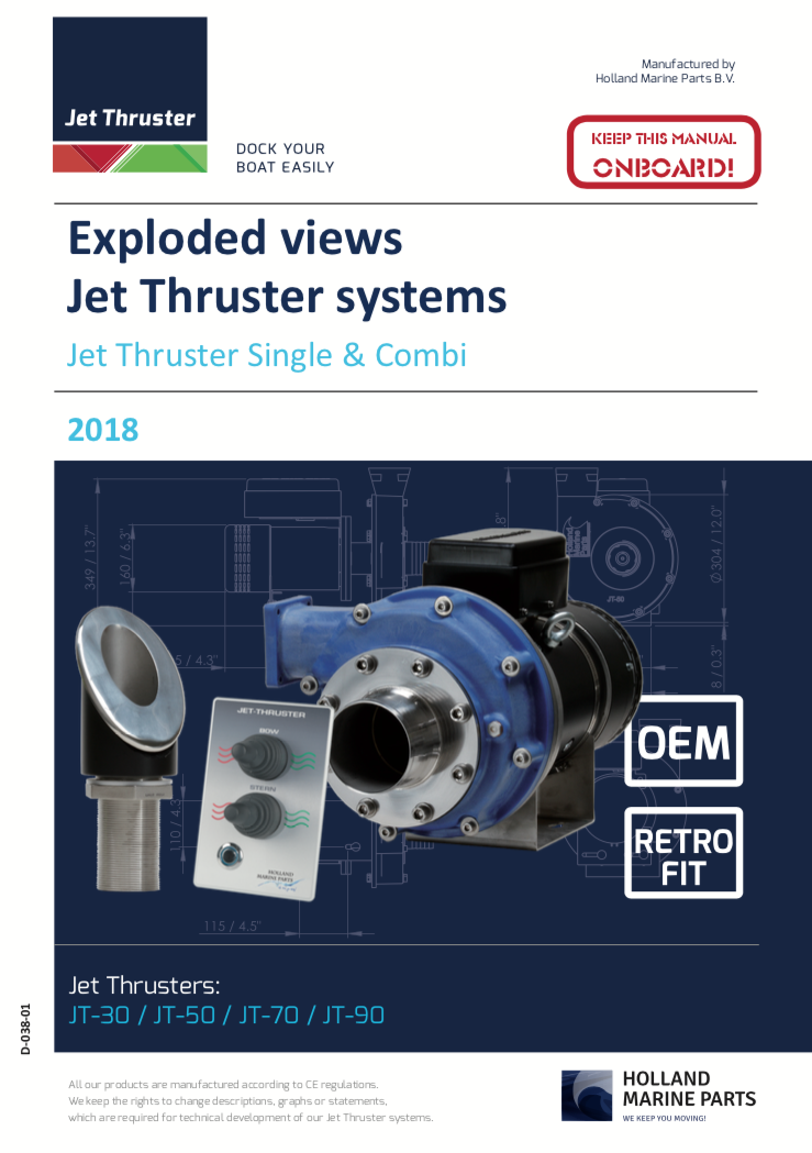 Front page of a Jet Thruster manual