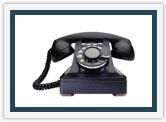 A rotary telephone