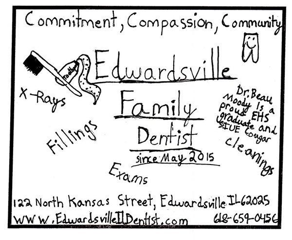 Edwardsville and Glen Carbon School District dentist drawing