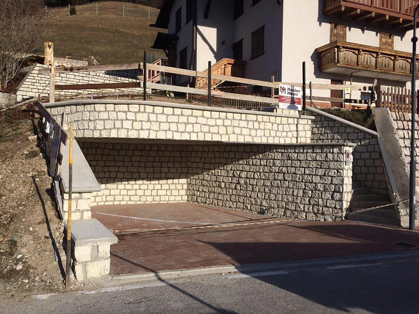 murata in costruzione