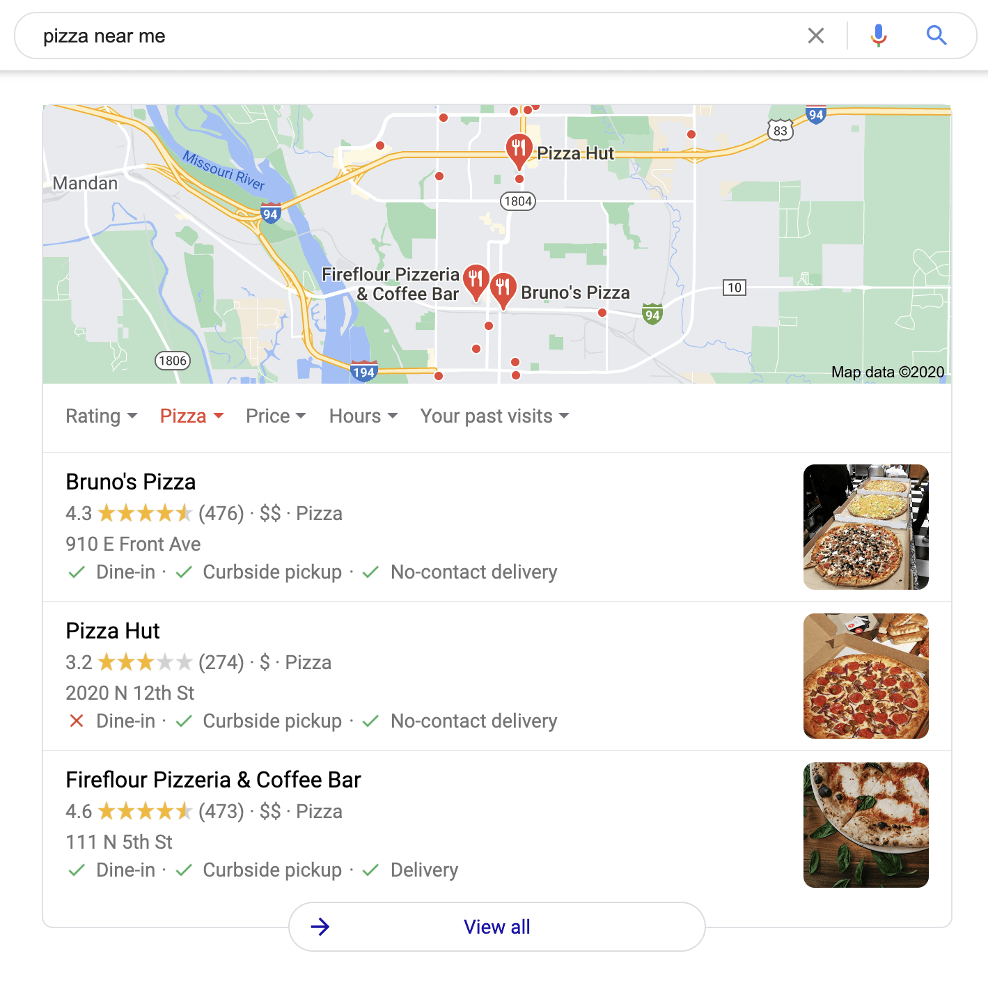 Google Local 3-Pack