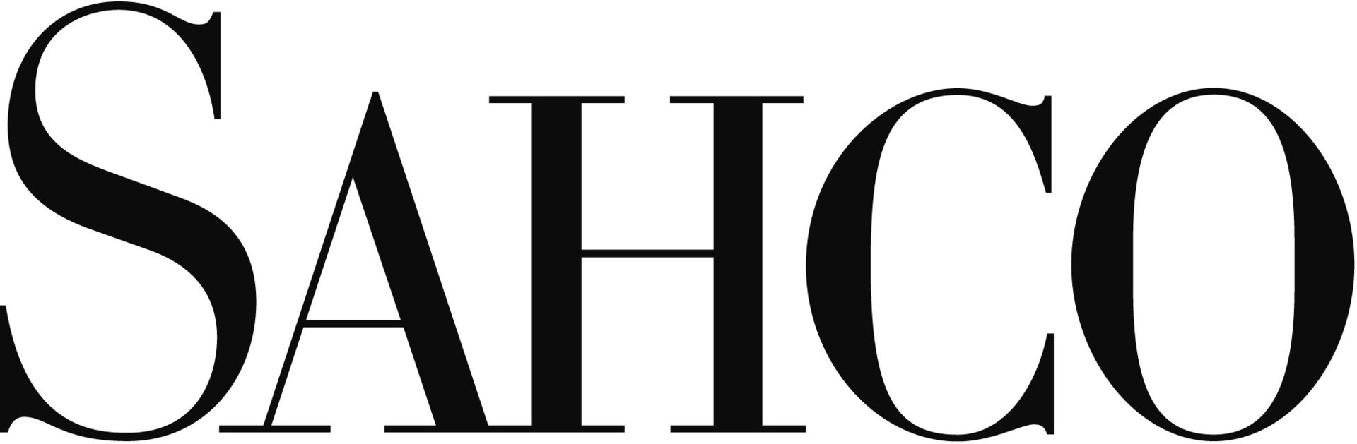 Ein schwarz-weißes Logo für ein Unternehmen namens Sahico