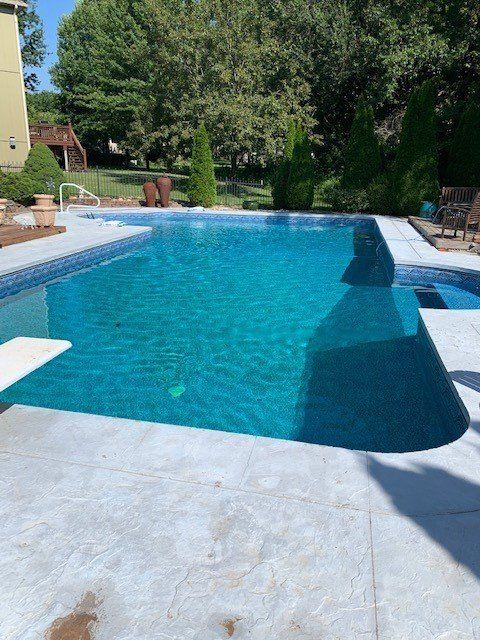Vinyl Liner installed by Icon Pools, LLC