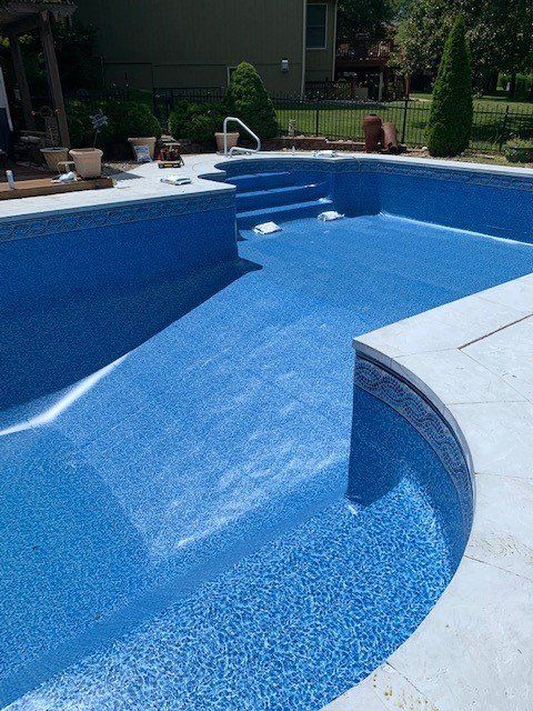 Vinyl Liner installed by Icon Pools, LLC