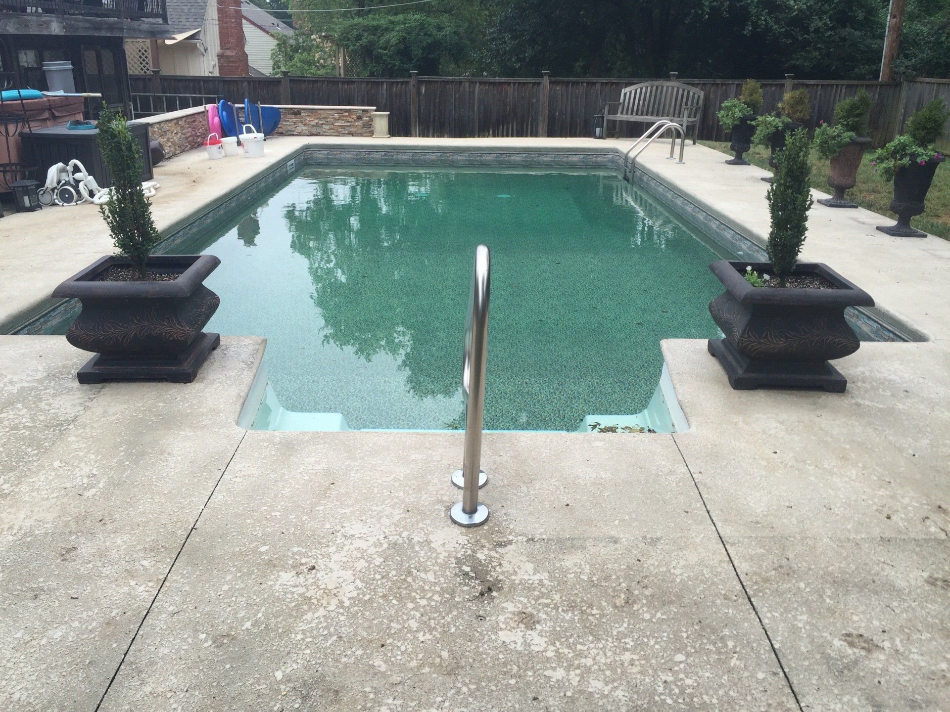 Vinyl Liner installed by Icon Pools, LLC