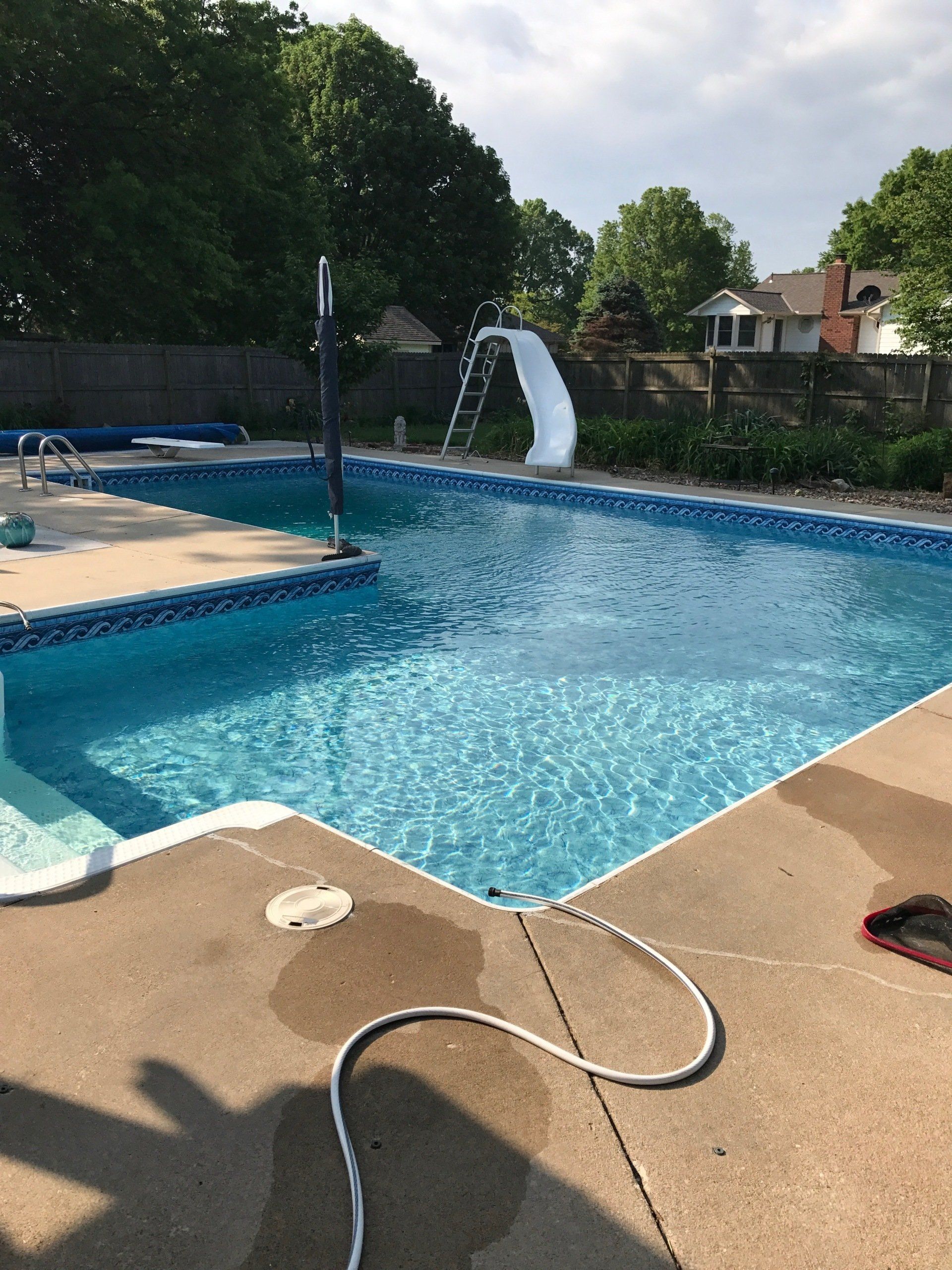 Vinyl Liner installed by Icon Pools, LLC