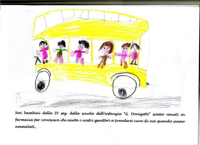 disegno scuolabus