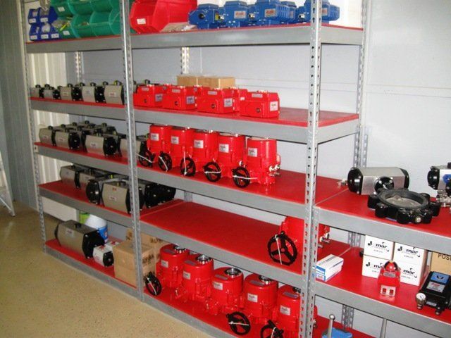 Red Valve Actuators in Midland, TX