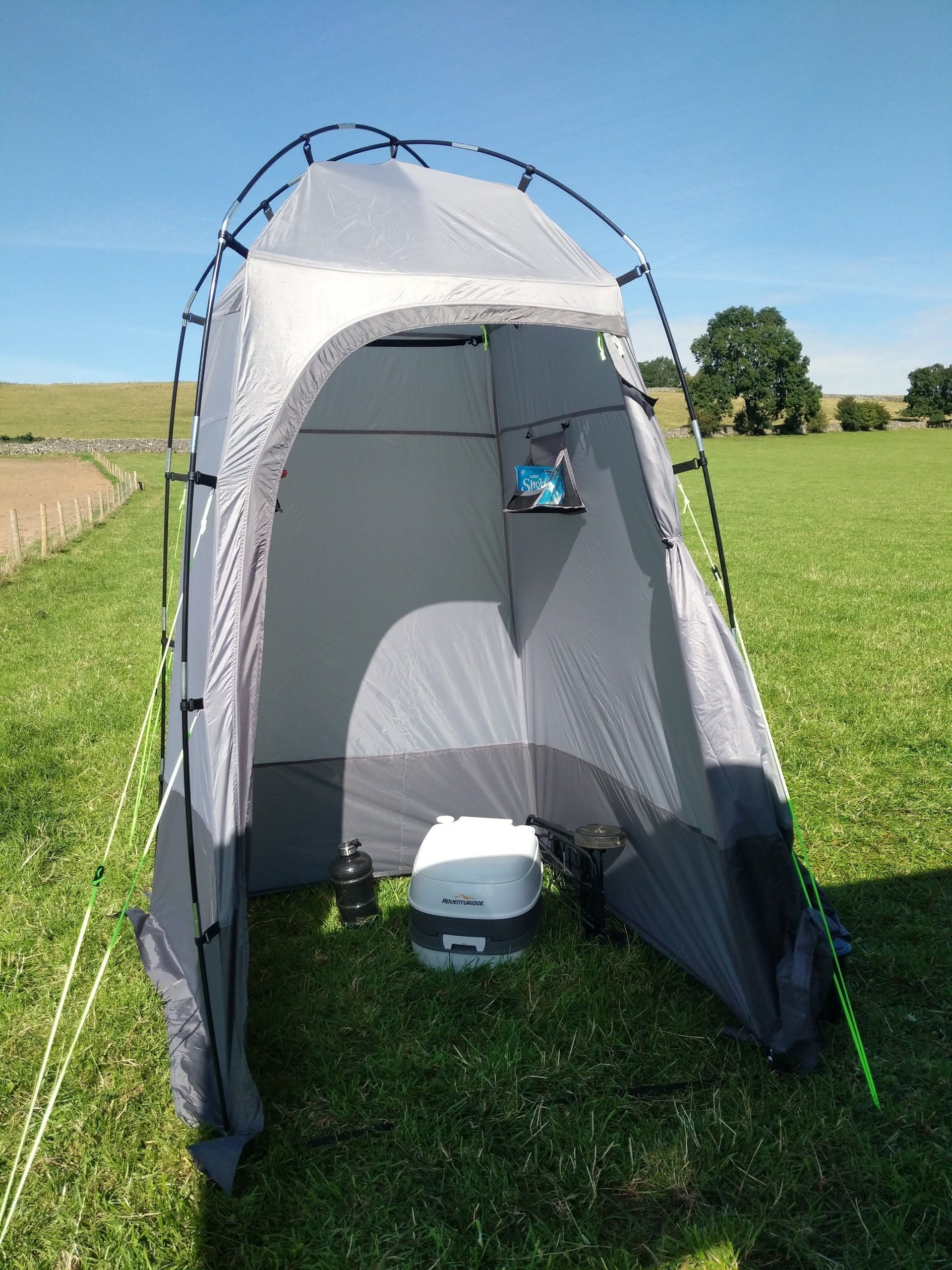 toilet tent review camping