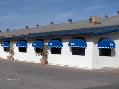 Cafe Awning — Awnings in Riverside, CA Cafe Awning — Awnings in Riverside, CA