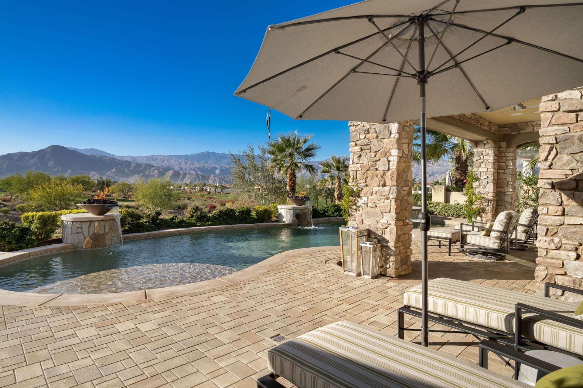 Outdoor Lounge Area