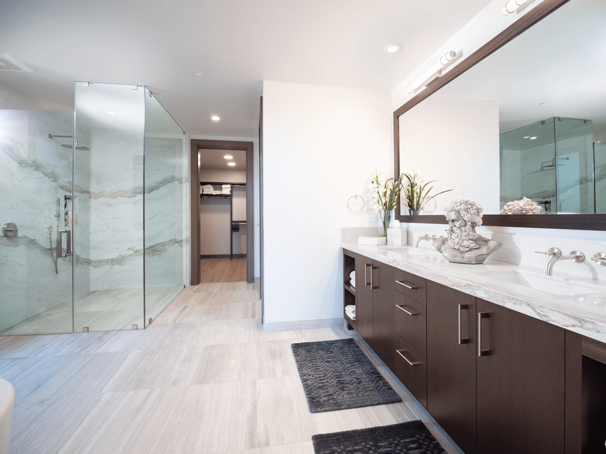 Kula Villas 1D | Master Bath Shower