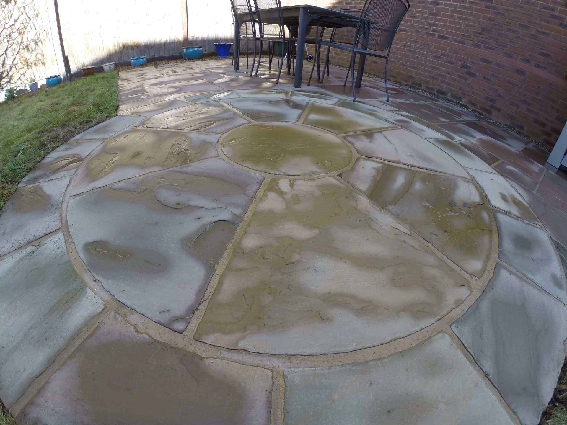 after paving cleaning