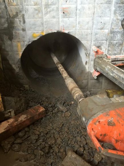 Wire Saw Grand Central Redevelopment Consaw Services Concrete Cutting Core Hole