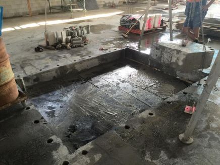 Wire Saw Grand Central Redevelopment Consaw Services Concrete Cutting Core Hole Jackhammer Lift Shaft Penetration
