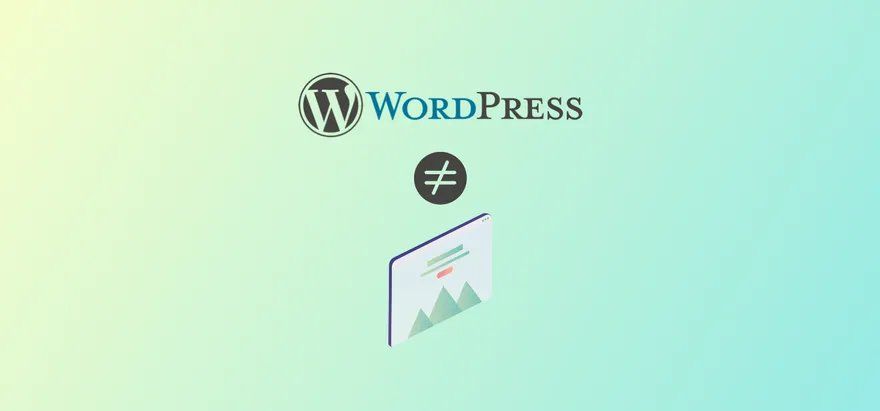 A picture of a computer screen with the word wordpress on it.