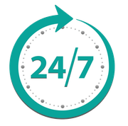 24/7 logo