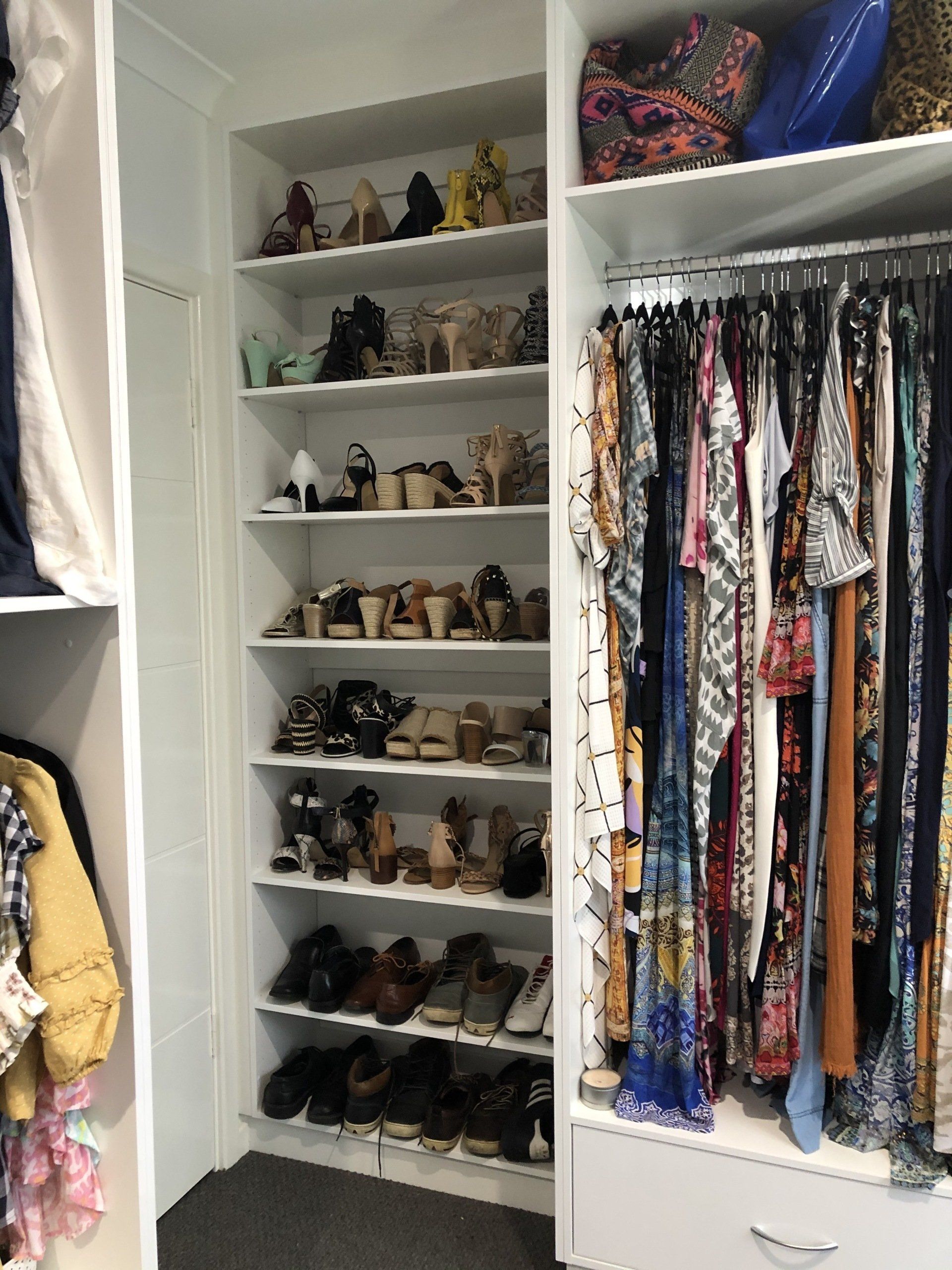 Built In Shoe Shelves Perth