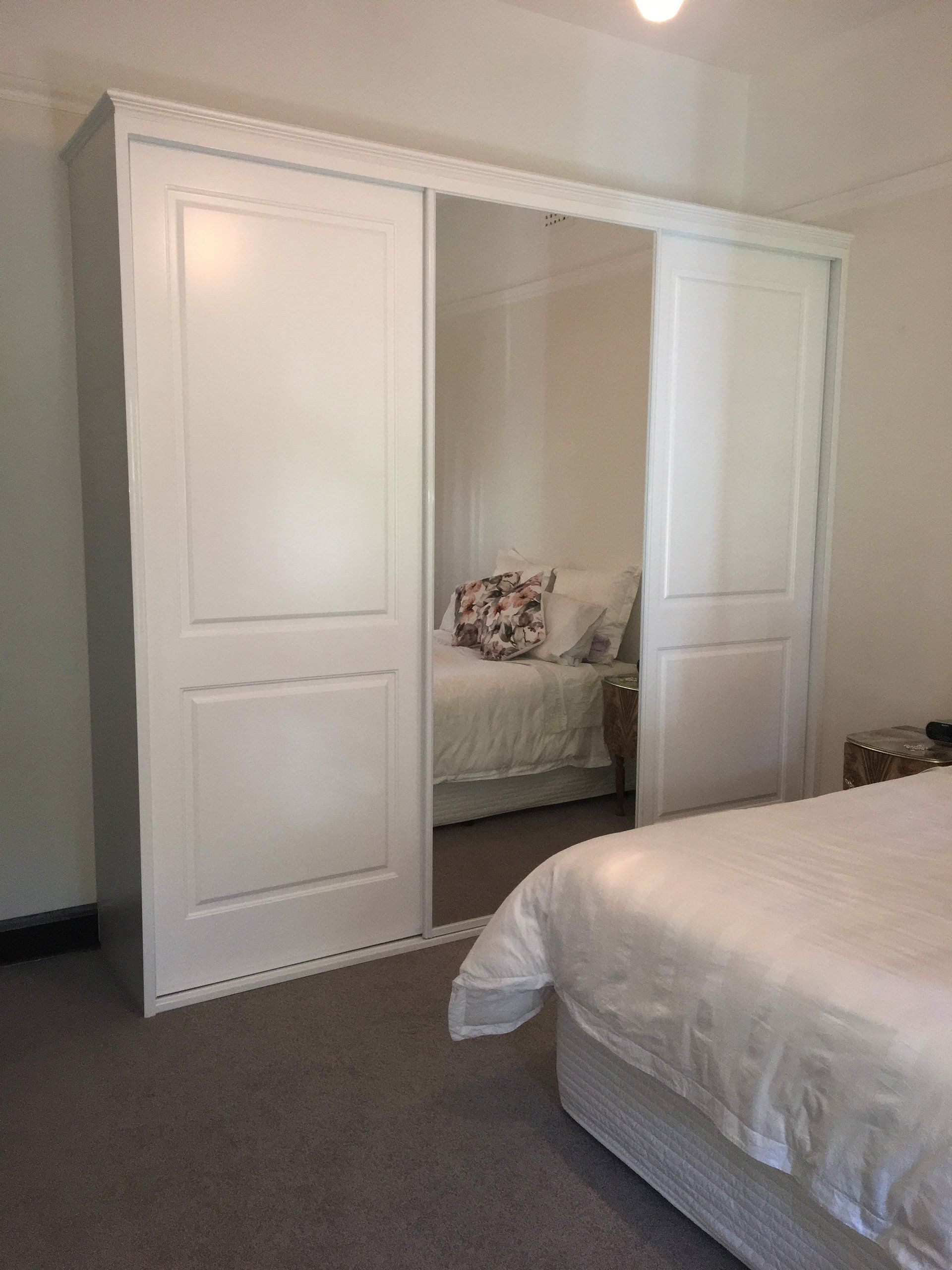 Painted Sliding Wardrobe Doors Perth