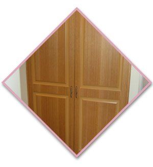 Wood hinged closet door wood hinged closet door