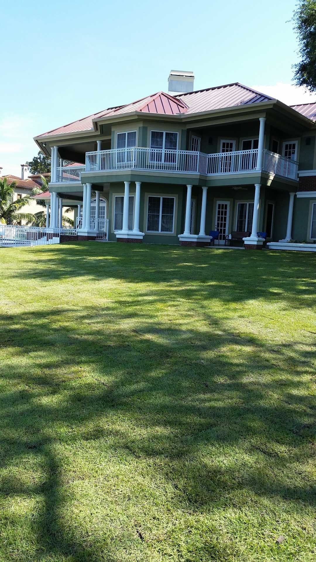 Backyard Groundcover — Alva, FL — Campions Landscaping & Grading, Inc. Backyard Groundcover — Alva, FL — Campions Landscaping & Grading, Inc.