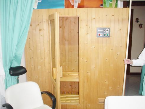 Sauna finlandese