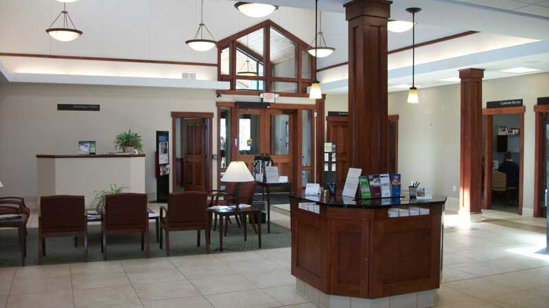 Passumpsic Bank interior Kingdom Construction