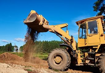 Wheel Loader Excavator Earthmoving — C & E Earthmoving in Moss Vale, NSW