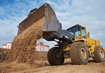 Wheel Loader Machine — C & E Earthmoving in Moss Vale, NSW