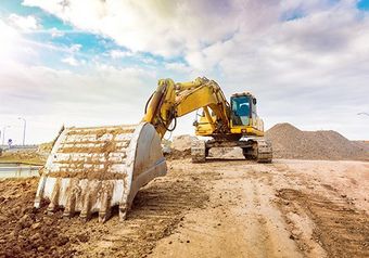 Construction Of Road With Truck — C & E Earthmoving in Moss Vale, NSW Construction Of Road With Truck — C & E Earthmoving in Moss Vale, NSW