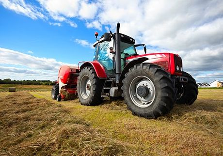 Red Truck — C & E Earthmoving in Moss Vale, NSW