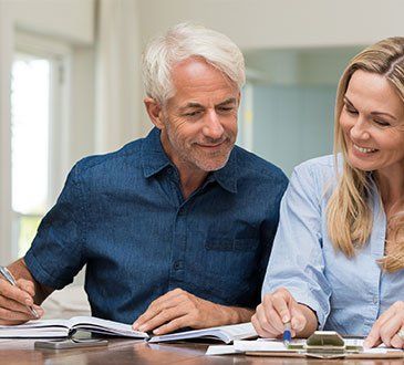 Elder Man Discussing Investment With An Agent — Bluffton, IN — Jerry Flack & Associates Elder Man Discussing Investment With An Agent — Bluffton, IN — Jerry Flack & Associates