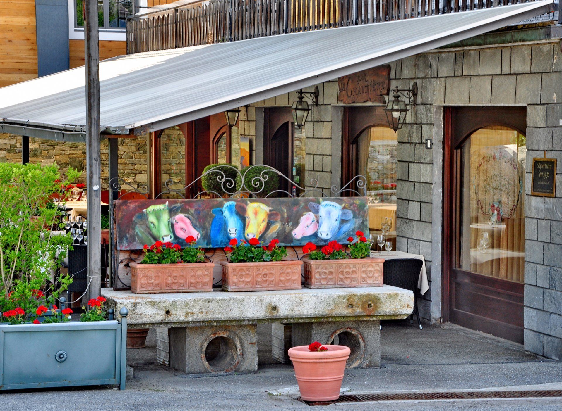 la chaumiere il locale