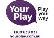 Purple logo for 