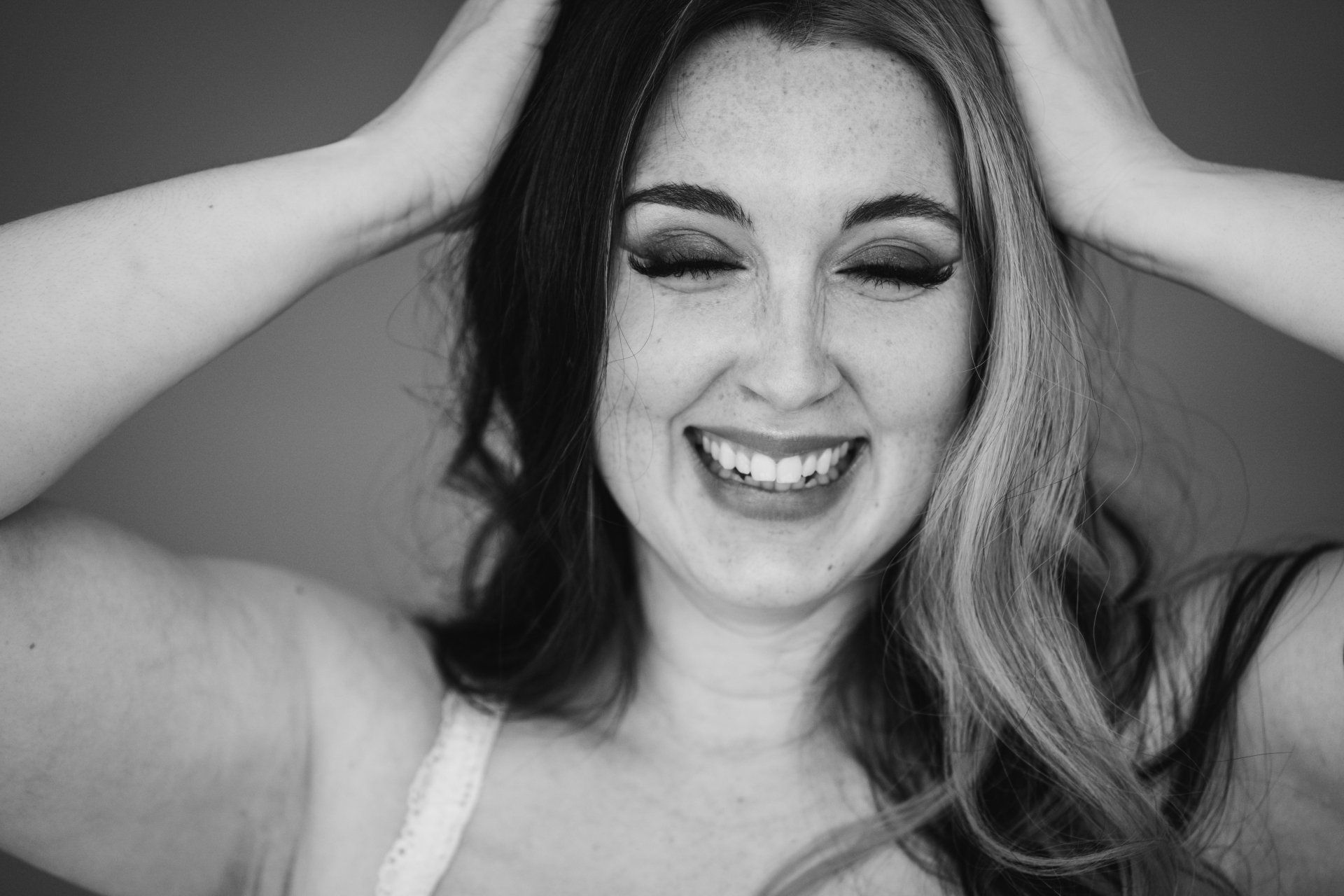 Ms. H Color, Light, Black + White | Ogden Boudoir Photoshoot