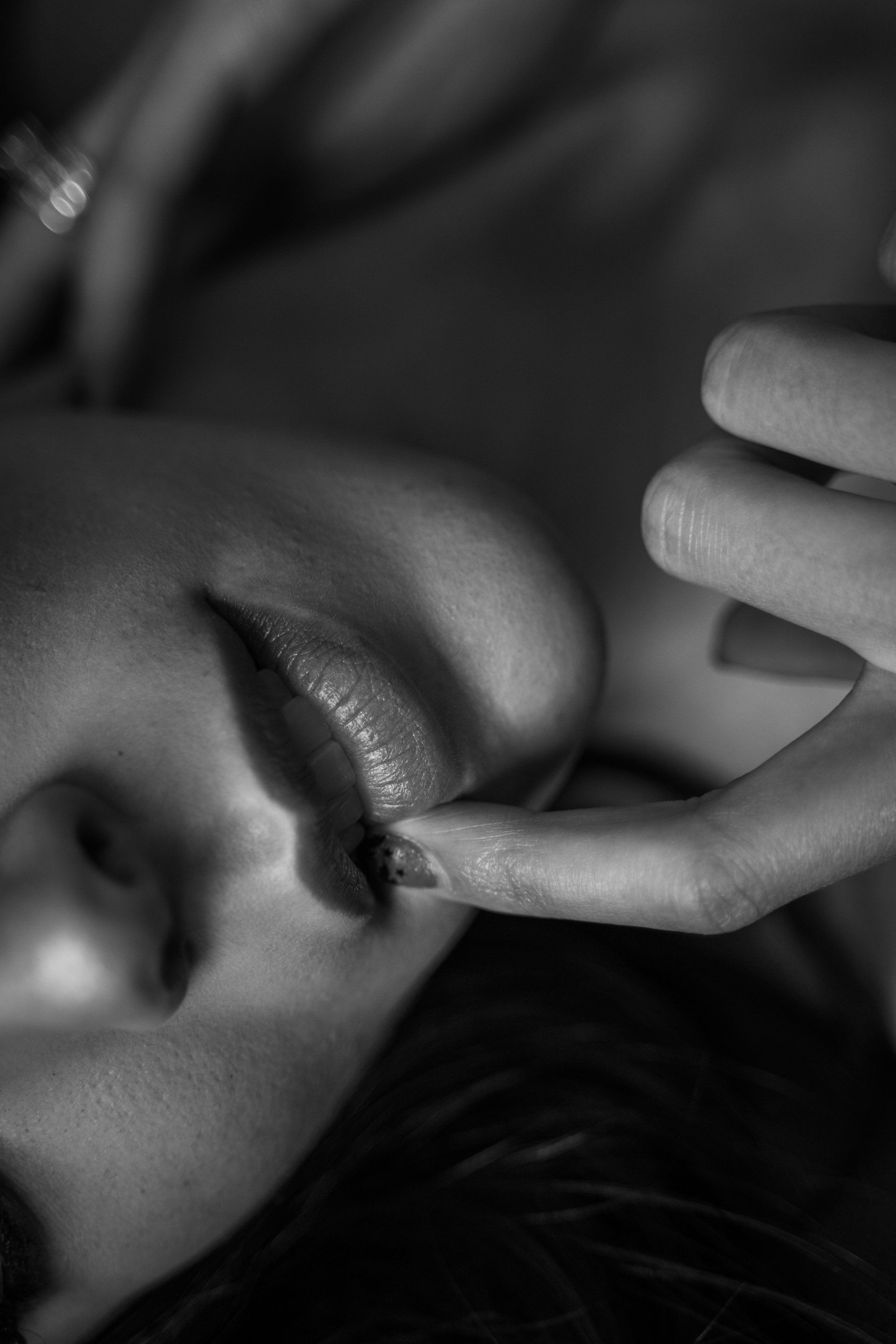 Black and White Ms. C | Boudoir Photo Shoot, SLC