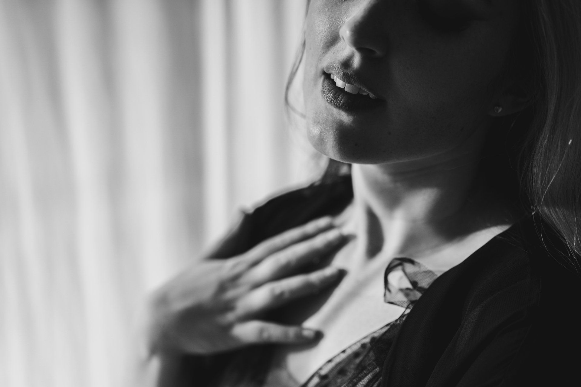 Ms. H Color, Light, Black + White | Ogden Boudoir Photoshoot