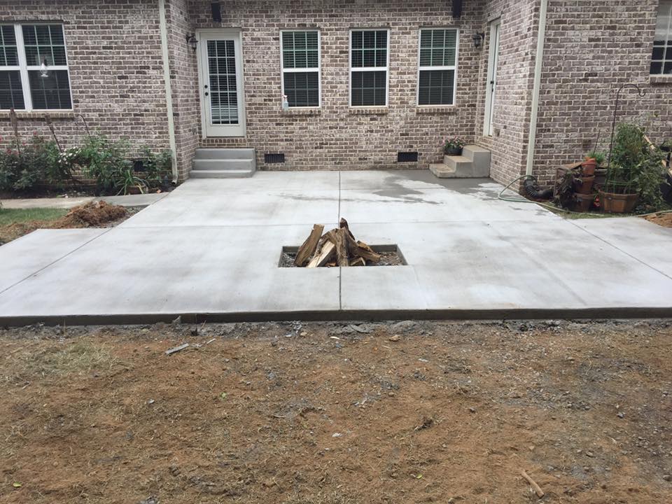 concrete patio Nashville, TN